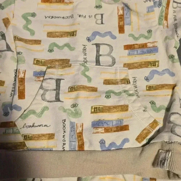 Burts Bees Baby book worm set 0-3 - Picture 2 of 3